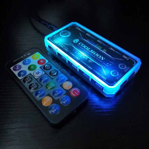 fans & coolings pc computer water cooling accessories fan cooler adapter led rgb lamp controller+remote control for case
fans & coolings pc computer water cooling accessories fan cooler adapter led rgb lamp controller+remote control for case