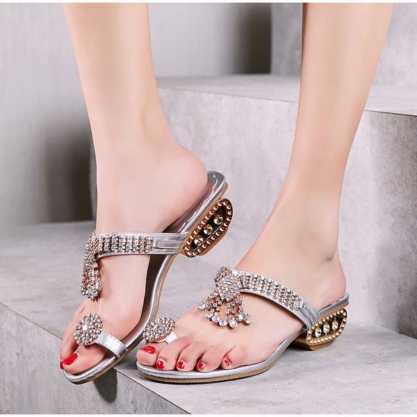 women slippers clip toe bohemia sandals summer shoes ladies casual rhinestone elegant slides pu outdoor woman fashion footwear, Black
women slippers clip toe bohemia sandals summer shoes ladies casual rhinestone elegant slides pu outdoor woman fashion footwear, Black