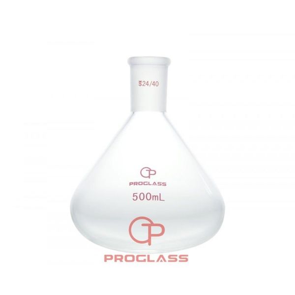 lab supplies evaporation flask,24/40 joint,250ml~2000ml