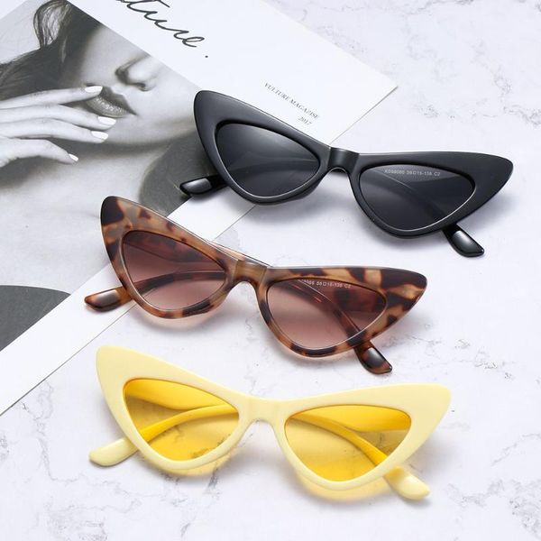 sunglasses trendy uv400 accessories narrow for women retro small frame fashion eyewear, White;black
sunglasses trendy uv400 accessories narrow for women retro small frame fashion eyewear, White;black