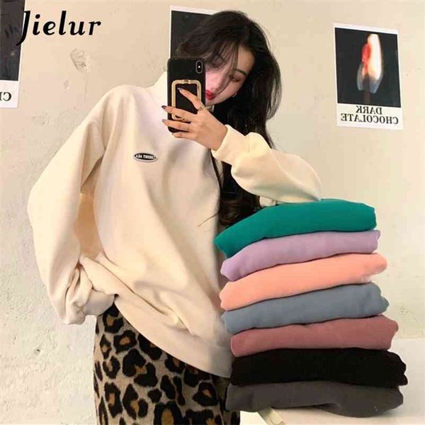 hoodie women winter thicken turtleneck korean loose pullover hoodies female college chic 8 colors pink apricot sweatshirt 210426, Black
hoodie women winter thicken turtleneck korean loose pullover hoodies female college chic 8 colors pink apricot sweatshirt 210426, Black