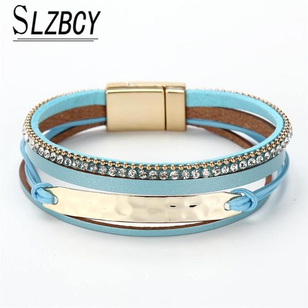 charm bracelets retro men bracelet metal magnetic punk rock leather bangles for women jewelry accessories friend gifts wholesale, Golden;silver
charm bracelets retro men bracelet metal magnetic punk rock leather bangles for women jewelry accessories friend gifts wholesale, Golden;silver