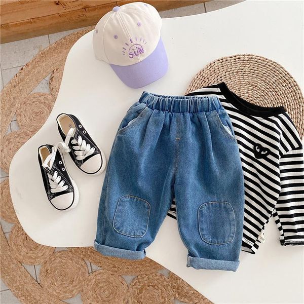 jeans autumn winter boys retro patch kids clothes fashion girls loose all-match harem denim pants jean trouser, Blue
jeans autumn winter boys retro patch kids clothes fashion girls loose all-match harem denim pants jean trouser, Blue