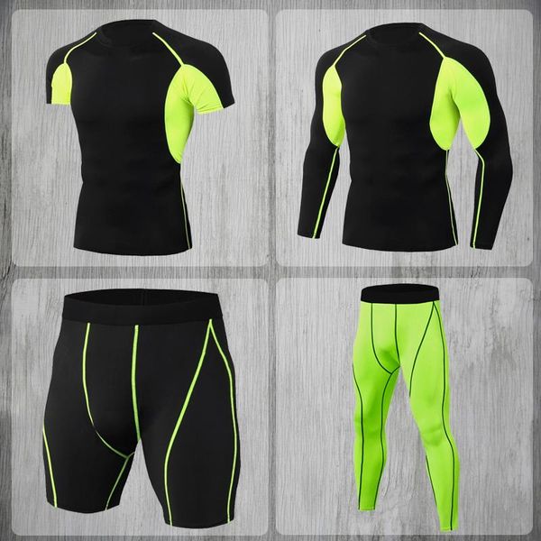 running jackets 4pcs set for men's sport wear of gym fitness compression sportswear clothes jogging sports training, Black;red
running jackets 4pcs set for men's sport wear of gym fitness compression sportswear clothes jogging sports training, Black;red