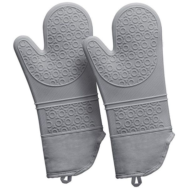 oven mitts silicone mitts: 500 f heat resistant kitchen mittens non slip pot holders flexible gloves, pack of 2
oven mitts silicone mitts: 500 f heat resistant kitchen mittens non slip pot holders flexible gloves, pack of 2