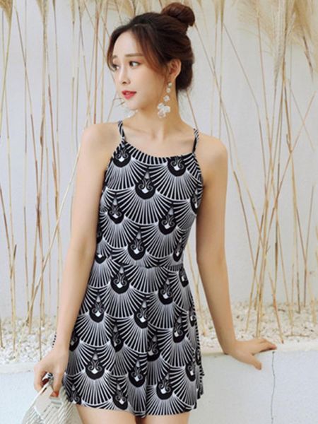 one-piece suits women's skirt-style swimwear swimming pool party conservative cover belly was thin spa swimsuit beachwear
one-piece suits women's skirt-style swimwear swimming pool party conservative cover belly was thin spa swimsuit beachwear