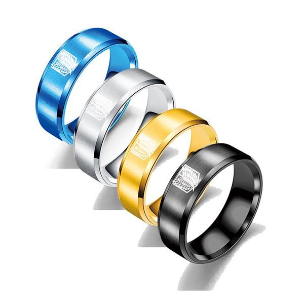cluster rings japane anime attack on titan for men women trendy teens student stainless steel ring set female malejewelry accessories, Golden;silver
cluster rings japane anime attack on titan for men women trendy teens student stainless steel ring set female malejewelry accessories, Golden;silver