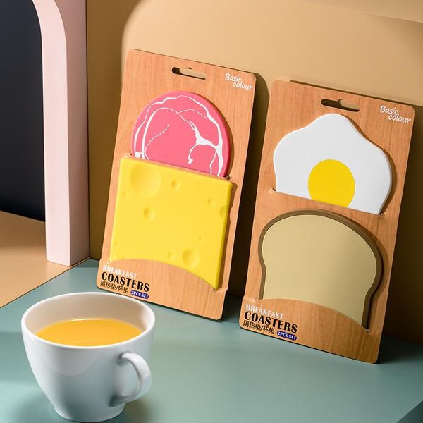 mats & pads waterproof heat resistant creative cartoon silicone drink cup coasters household oil-proof placemats 2pcs/set
mats & pads waterproof heat resistant creative cartoon silicone drink cup coasters household oil-proof placemats 2pcs/set