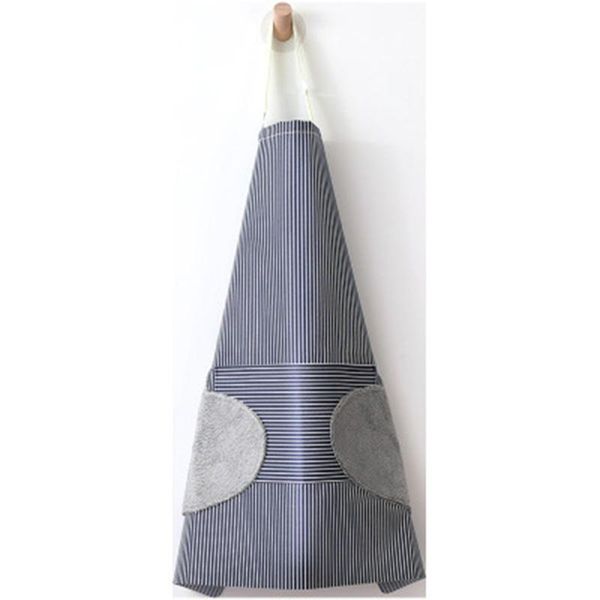 ladies can wipe hands waterproof apron anti-fouling work bib fashion pvc bust waist striped gown aprons
ladies can wipe hands waterproof apron anti-fouling work bib fashion pvc bust waist striped gown aprons