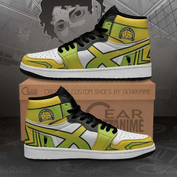 customization itachiyama academy sneakers haikyuu custom anime shoes