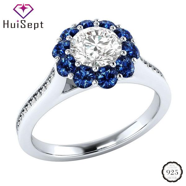 cluster rings huisept trendy silver 925 jewelry ring for women flower shape sapphire zircon gemstone wedding promise party gift wholesale, Golden;silver
cluster rings huisept trendy silver 925 jewelry ring for women flower shape sapphire zircon gemstone wedding promise party gift wholesale, Golden;silver