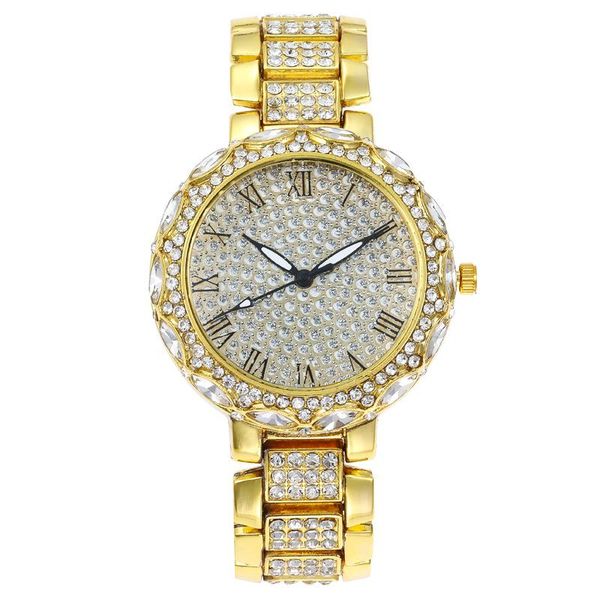 wristwatches design luxury gold all diamond women's quartz watch fashion sports ultra thin stainless steel strap business 2021, Slivery;brown
wristwatches design luxury gold all diamond women's quartz watch fashion sports ultra thin stainless steel strap business 2021, Slivery;brown