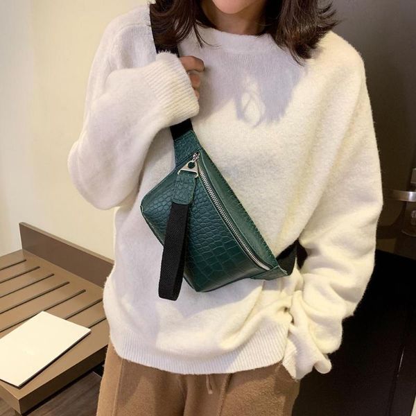 women waist bag fanny belt packs retro alligator pattern chest for 2021 messenger female pu leather crossbody bags
women waist bag fanny belt packs retro alligator pattern chest for 2021 messenger female pu leather crossbody bags