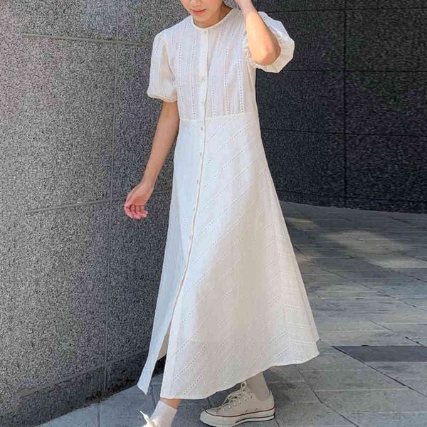 summer fashion simple black o-neck hook flower hollow single breasted high waist loose puff sleeve dress women 16f1199 210510, Black;gray
summer fashion simple black o-neck hook flower hollow single breasted high waist loose puff sleeve dress women 16f1199 210510, Black;gray