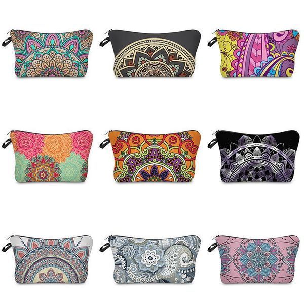 storage bags elegant printed cosmetic bag women's toiletry supplies waterproof organizer clutch mandala
storage bags elegant printed cosmetic bag women's toiletry supplies waterproof organizer clutch mandala