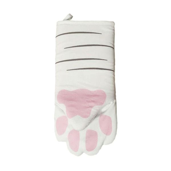 oven mitts cat paws mitten cotton baking insulation gloves microwave non-slip 
oven mitts cat paws mitten cotton baking insulation gloves microwave non-slip