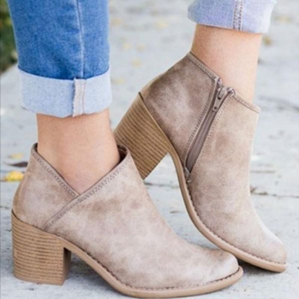 boots drop 2021 chic women shoes retro high heel ankle female block mid heels casual botas mujer booties feminina, Black
boots drop 2021 chic women shoes retro high heel ankle female block mid heels casual botas mujer booties feminina, Black