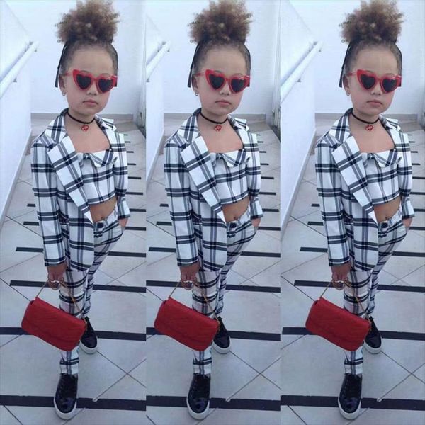fashion girls clothes plaid vest coats pants 3 pcs clothing sets childrens ins europe suit for kids under 6yrs, White
fashion girls clothes plaid vest coats pants 3 pcs clothing sets childrens ins europe suit for kids under 6yrs, White