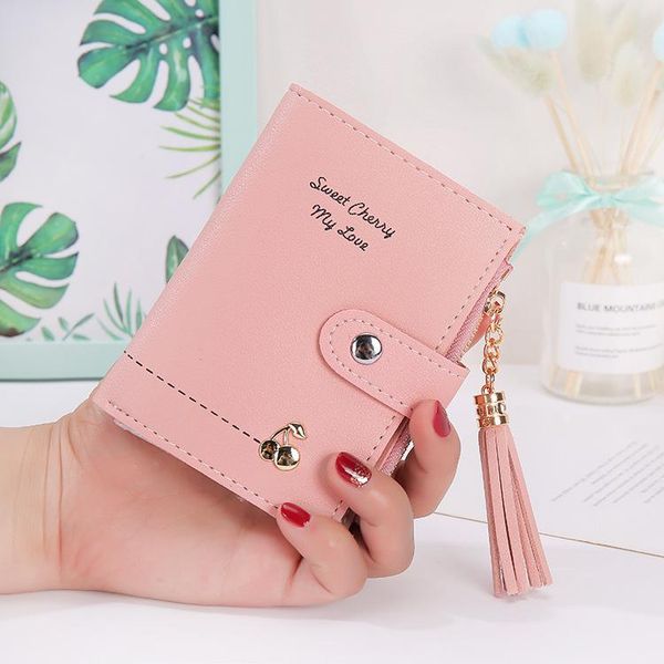 wallets korean style women's buckle wallet tassel student multi-card coin purse portafoglio donna portefeuille femme fashion, Red;black
wallets korean style women's buckle wallet tassel student multi-card coin purse portafoglio donna portefeuille femme fashion, Red;black