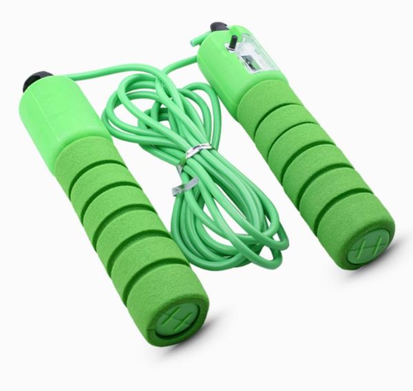 jump rope electronic counter 2.9m adjustable fast speed counting skipping jumping wire workout equipments sponge handle ropes
jump rope electronic counter 2.9m adjustable fast speed counting skipping jumping wire workout equipments sponge handle ropes