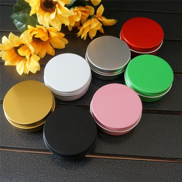 storage bottles & jars 50g 50ml portable black empty round aluminum box metal tin diy cosmetic cream refillable jar tea pot containers
storage bottles & jars 50g 50ml portable black empty round aluminum box metal tin diy cosmetic cream refillable jar tea pot containers