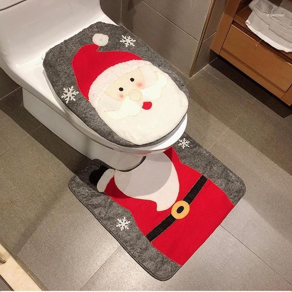 christmas decorations toilet foot pad seat cover cap happy santa and rug bathroom accessory claus 1 set1
christmas decorations toilet foot pad seat cover cap happy santa and rug bathroom accessory claus 1 set1