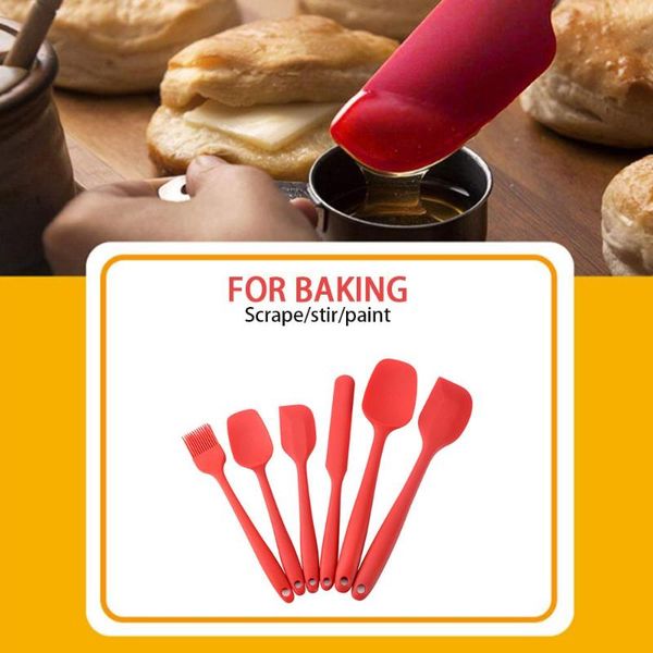 baking & pastry tools 6pcs/set non-stick set spatulas tool silicone kitchen utensils batter spatula scraper heat resistant non-toxic
baking & pastry tools 6pcs/set non-stick set spatulas tool silicone kitchen utensils batter spatula scraper heat resistant non-toxic