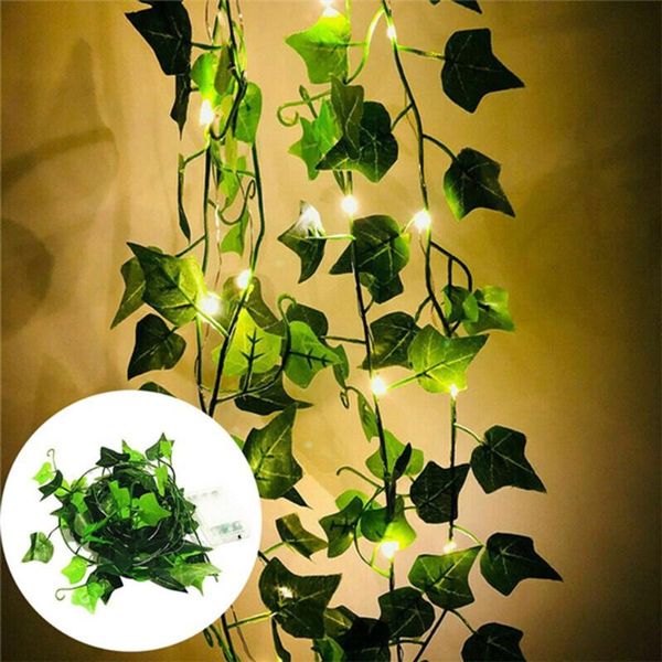 strips 2/10m led string light battery powered ivy leaf copper wire lamp decorative fairy lights for courtyard patio garden wall
strips 2/10m led string light battery powered ivy leaf copper wire lamp decorative fairy lights for courtyard patio garden wall