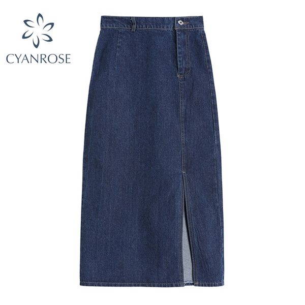 classic split denim jeans skirt women summer korean elegants a-line skirts streetwear high waist mid-calf length all-match jupe 210430, Black
classic split denim jeans skirt women summer korean elegants a-line skirts streetwear high waist mid-calf length all-match jupe 210430, Black
