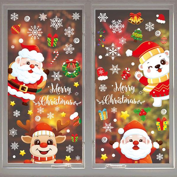 christmas decorations window decal santa claus snowflake stickers winter wall decals for kids rooms year
christmas decorations window decal santa claus snowflake stickers winter wall decals for kids rooms year
