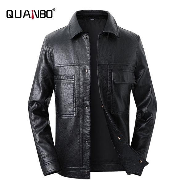 soft mens leather jacket spring autumn fashion turn down collar leather jacket business casual man coat 211111, Black
soft mens leather jacket spring autumn fashion turn down collar leather jacket business casual man coat 211111, Black