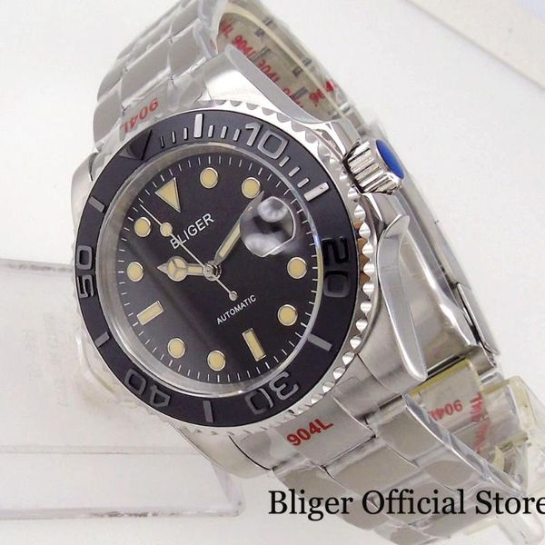 wristwatches bliger dress 21 jewels miyota 8215 auto men watch yellow index brushed ym insert oyster band sapphire glass screw crown, Slivery;brown
wristwatches bliger dress 21 jewels miyota 8215 auto men watch yellow index brushed ym insert oyster band sapphire glass screw crown, Slivery;brown