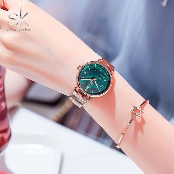 wristwatches minimalist women watches ladies quartz brand fashion watch stainless steel strap women's clock, Slivery;brown
wristwatches minimalist women watches ladies quartz brand fashion watch stainless steel strap women's clock, Slivery;brown