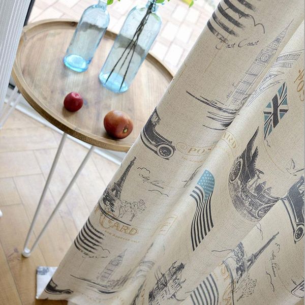 curtain & drapes vintage dream bridge window design polyester cotton semi light shading printed curtains for living room 0151
curtain & drapes vintage dream bridge window design polyester cotton semi light shading printed curtains for living room 0151