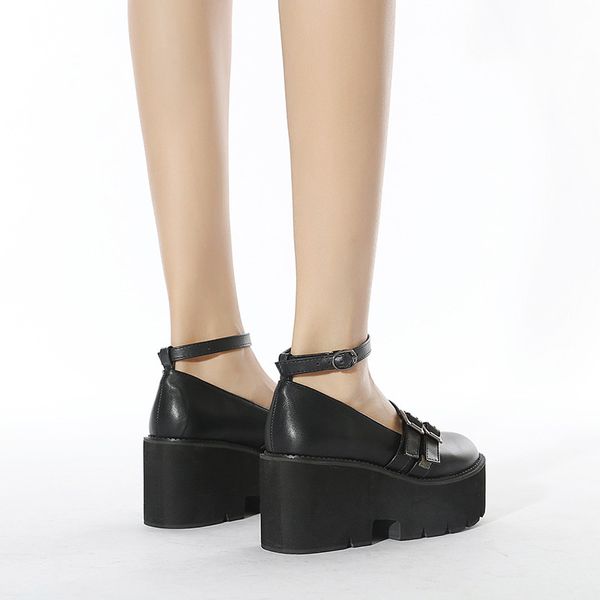 414243 yards foreign trade retro simple fashion pumps european and american spring new japanese college style lolita small leather shoes tre, Black
414243 yards foreign trade retro simple fashion pumps european and american spring new japanese college style lolita small leather shoes tre, Black