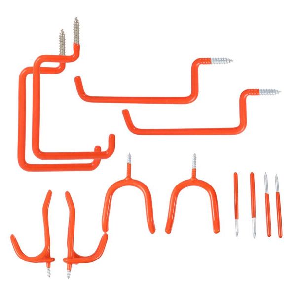 hooks & rails 12pcs heavy duty screw durable storage hook for garage wall and ceiling
hooks & rails 12pcs heavy duty screw durable storage hook for garage wall and ceiling