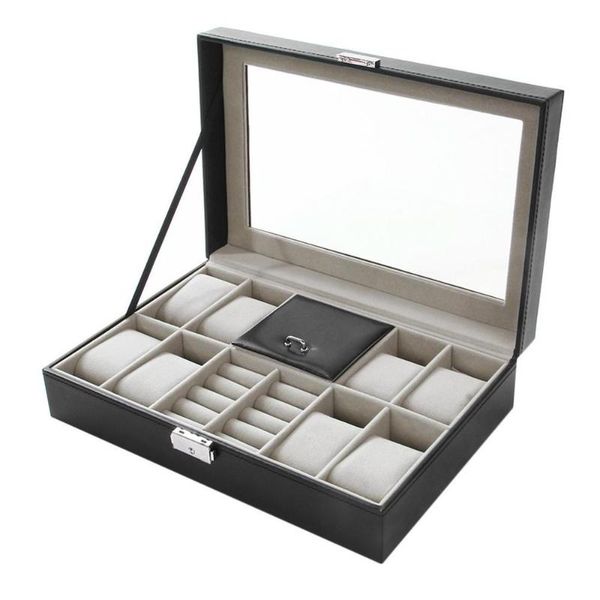 watch boxes & cases box black 2 in one 8 grids+3 mixed grids leather case storage organizer luxury jewelry ring display, Black;blue
watch boxes & cases box black 2 in one 8 grids+3 mixed grids leather case storage organizer luxury jewelry ring display, Black;blue