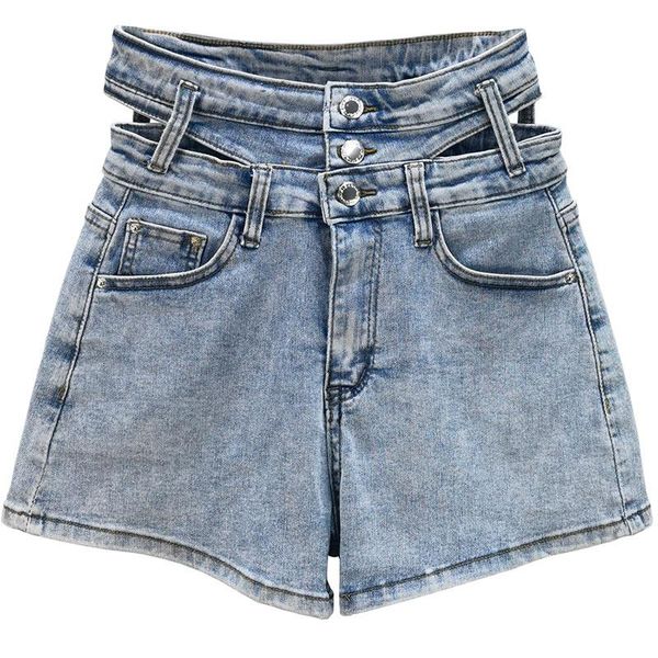 women's jeans blue stretch denim shorts thin trendy short 2021 summer high waist slimming a- line wide-leg pants
women's jeans blue stretch denim shorts thin trendy short 2021 summer high waist slimming a- line wide-leg pants