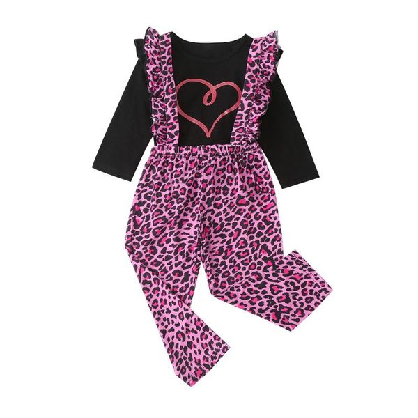 clothing sets valentine's day little girl clothes long sleeve heart print t-shirt + pink leopard suspender pants 2pcs outfits set 1-6 y, White
clothing sets valentine's day little girl clothes long sleeve heart print t-shirt + pink leopard suspender pants 2pcs outfits set 1-6 y, White