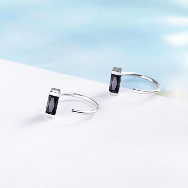 hoop & huggie yaologe 925 sterling silver exquisite fashion black square zircon earrings simple ladies party trend jewelry, Golden;silver
hoop & huggie yaologe 925 sterling silver exquisite fashion black square zircon earrings simple ladies party trend jewelry, Golden;silver