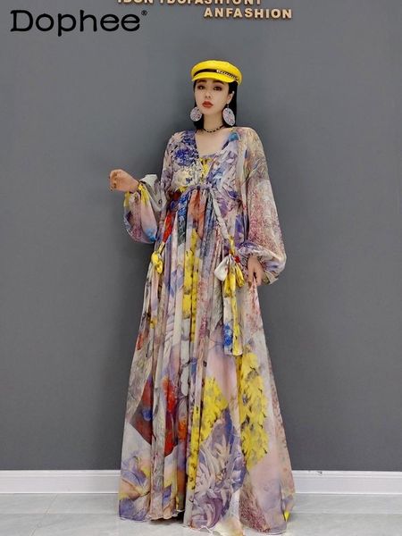 casual dresses boho printed chiffon maxi women loose temperament oversized high waist long sleeves vacation dress summer 2021 clothing, Black;gray
casual dresses boho printed chiffon maxi women loose temperament oversized high waist long sleeves vacation dress summer 2021 clothing, Black;gray