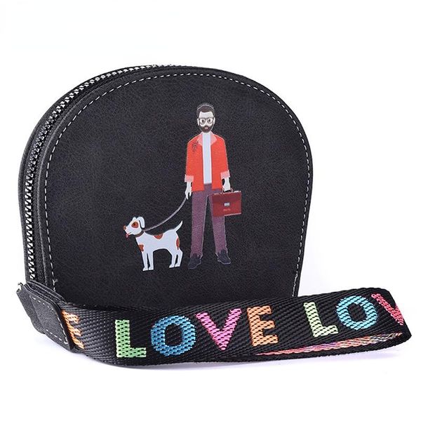 card holders fashion retro organ bag pu leather wallet cute business case holder mini zipper clutch with hand strap, Brown;gray
card holders fashion retro organ bag pu leather wallet cute business case holder mini zipper clutch with hand strap, Brown;gray