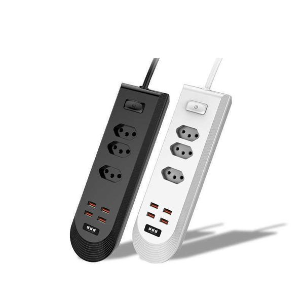 snail brazil hole 3-position 4usb can be used as qc3.0 fast charging special row plug small european gauge socket
snail brazil hole 3-position 4usb can be used as qc3.0 fast charging special row plug small european gauge socket