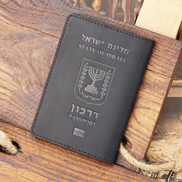 card holders genuine leather israel passport cover travel wallet hebrew holder unisex, Brown;gray
card holders genuine leather israel passport cover travel wallet hebrew holder unisex, Brown;gray