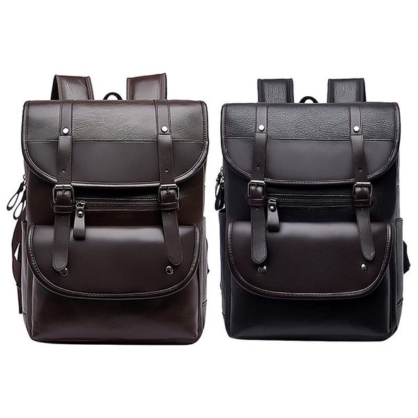 backpack pu leather fashion vintage student bagpack lap15.6 notebook teenager waterproof bag pack women men male bags
backpack pu leather fashion vintage student bagpack lap15.6 notebook teenager waterproof bag pack women men male bags