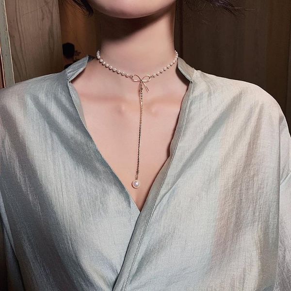 pendant necklaces korean fashion necklace ins style wild trendy clavicle chain female neck accessories ladies, Silver
pendant necklaces korean fashion necklace ins style wild trendy clavicle chain female neck accessories ladies, Silver