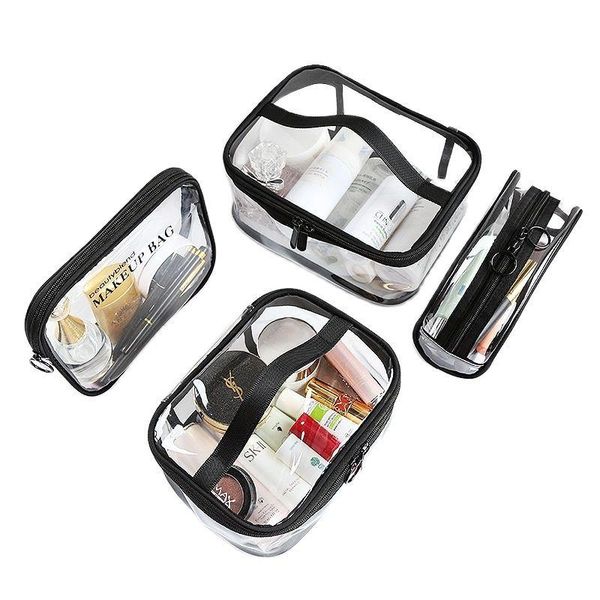 cosmetic bags & cases waterproof transparent pvc bath bag women make up case travel zipper makeup beauty wash organizer toiletry storage kit
cosmetic bags & cases waterproof transparent pvc bath bag women make up case travel zipper makeup beauty wash organizer toiletry storage kit
