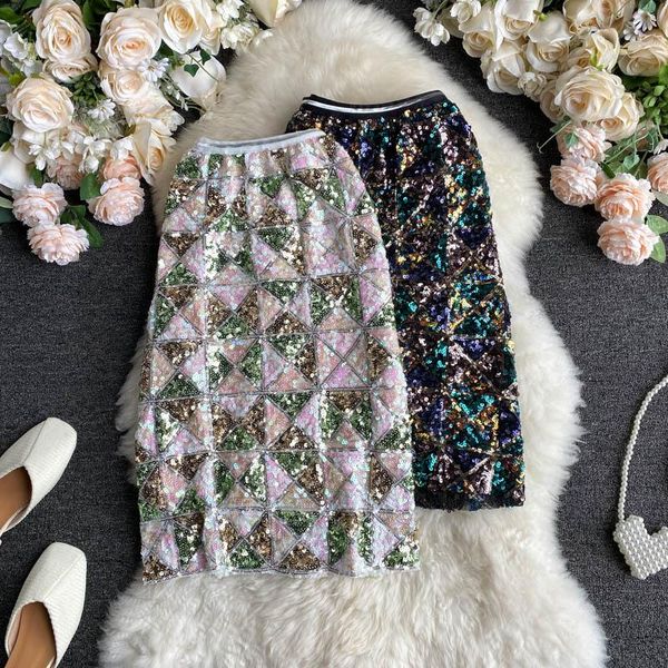 women long sequins sweet skirt female patchwork bling skirts summer fashion fairy lady mid-calf, Black
women long sequins sweet skirt female patchwork bling skirts summer fashion fairy lady mid-calf, Black