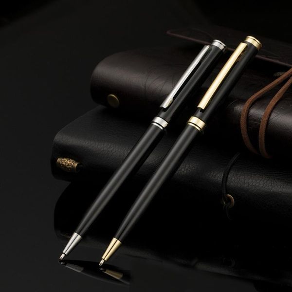 1.0mm black metal roller ball pen luxury ballpoint for business writing gift office school supplies pens, Blue;orange
1.0mm black metal roller ball pen luxury ballpoint for business writing gift office school supplies pens, Blue;orange