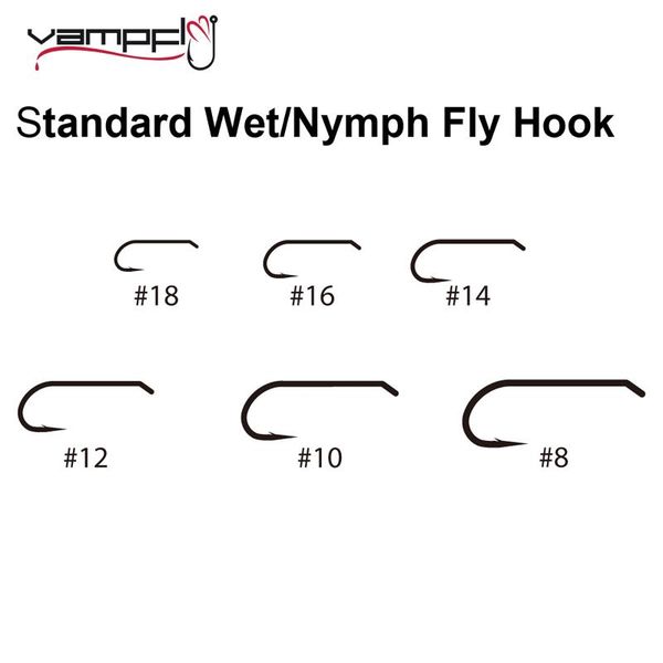 fishing hooks vampfly 20pcs barbed wet nymph tying hook ultra sharp trout stonefly caddis
fishing hooks vampfly 20pcs barbed wet nymph tying hook ultra sharp trout stonefly caddis